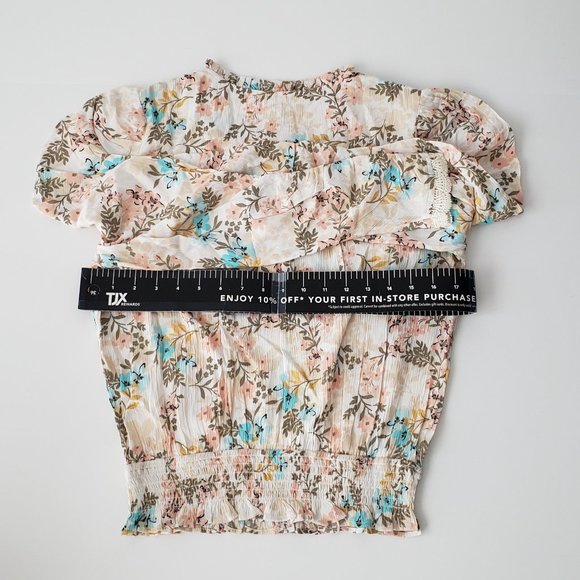 AMERICAN RAG Lace Trimmed Top - Picture 10 of 11